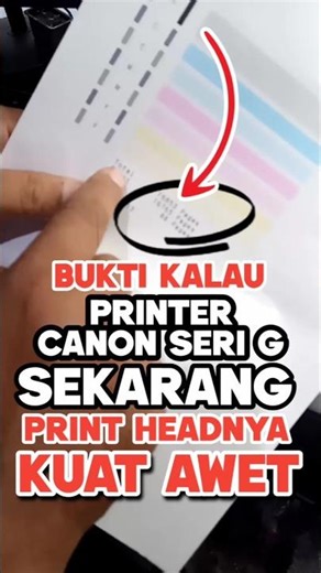 Canon G Series Printers Have a More Durable and Strong Print Head #printer