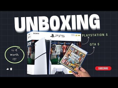 PS5 Unboxing + GTA 5 Unboxing! The Ultimate Next-Gen Experience!