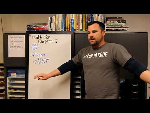 Carpenter Math : Two Ways to Square a Building - Pt 1