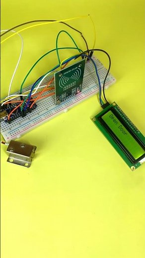 DIY Ardunio project | How to make RFID Door Lock using Arduino Nano | RFID Project