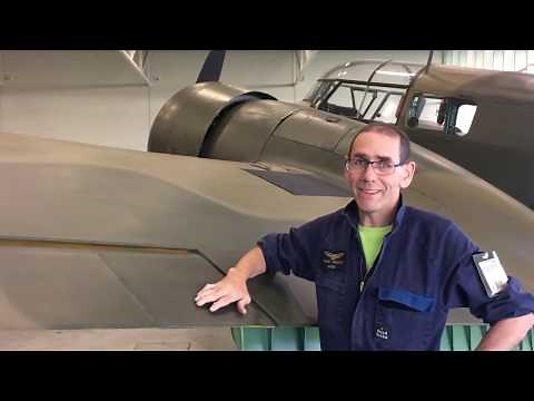 Doped Fabric on aircraft - Air Force Museum of New Zealand