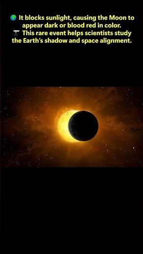 🌕 Lunar Eclipse Explained | 3D Animated Space Video | Why the Moon Turns Red