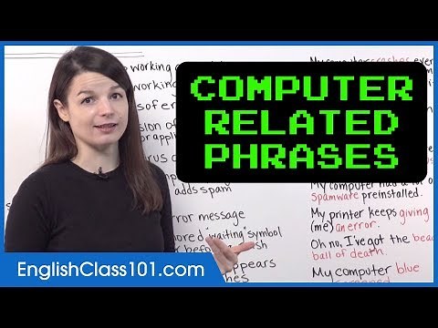 11 Expressions to Talk about Computers in English - Basic English Phrases
