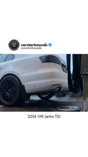 carstartsounds on Instagram: "2014 VW Jetta TDI – Straight Pipe · Engine: 2.0L TDI Inline-4 Turbo Diesel – Common Rail · Power: ~170 HP (Stage 2 tuned) · Torque: ~380 Nm · Exhaust: 3” Rawtek Straight Pipe (fully deleted) · Transmission: 6-Speed Manual · Drivetrain: Front-Wheel Drive (FWD) · Weight: ~1,450 kg · 0–100 km/h (0–62 mph): ~7.5 sec · Top Speed: ~220 km/h ——— About the vehicle: This 2014 VW Jetta TDI combines modern diesel efficiency with an aggressive straight-pipe setup. Equipped with