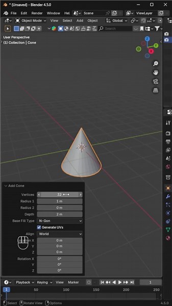 Create a Low Poly Pine Tree in Blender #blender #blendertips #lowpoly #lowpoly3d #beginnertutorials