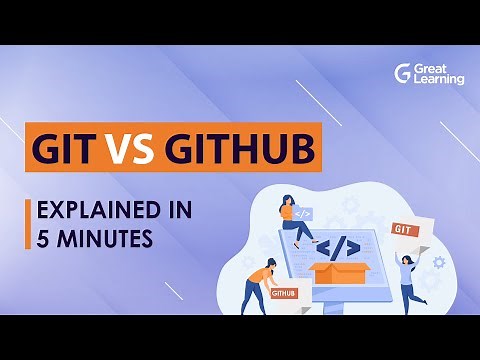 Git vs Github Explained in 5 mins | Git & Github Differences | Git tutorial | Great Learning