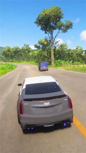 Cadillac CTS-V Power Slide and Anti-Lag Flames 🔥 | Forza Horizon 5 Road Trip