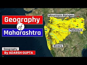 Geography of Maharashtra Through Maps | UPSC Mains GS1