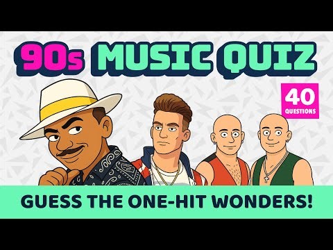 90s One-Hit Wonders Trivia Quiz – Pop, Rock & Hip-Hop | 40 Questions