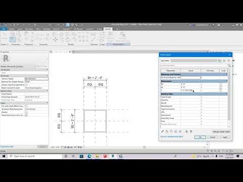 Revit_Structural Column Family Creation