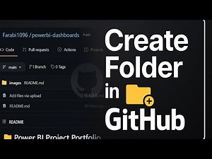How to Create a Folder in a GitHub Repository (Step-by-Step)