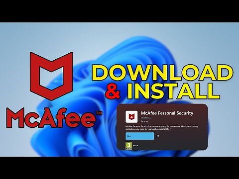 How To Download and Install McAfee Antivirus on Windows 11 | Step-by-Step Guide