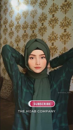 Simple Georgette Chiffon Hijab Tutorial with Inner Cap
