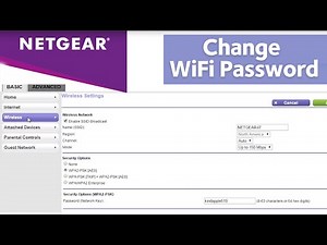 How to Change a Netgear Password