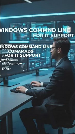 “Stop Ignoring These Windows CMD Commands (IT Support Essential Skills)”