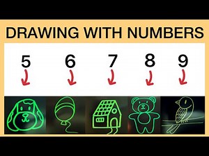 Drawing with Numbers| Easy & Fun Art for Beginners