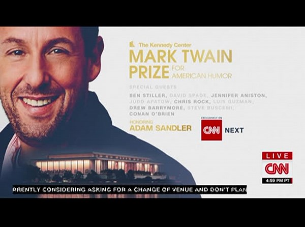 The Mark Twain Prize for American Humor  CNN  April 1, 2023 5:00pm-7:00pm PDT