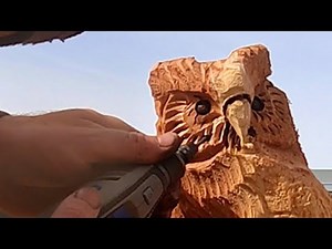 Wood Carving - How to CARVE 150$ OWL - 25 Helpful Tips for you