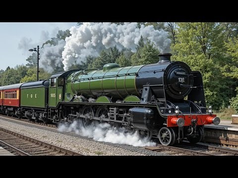 Norfolk & Western Class J 4-8-4 (1947) – America’s Streamlined Steam Power Icon