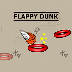Flappy Dunk: Play Flappy Dunk online for free now.