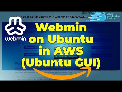 How to Install Setup Webmin on Ubuntu Server in AWS (Ubuntu GUI) Manage Ubuntu from Web Interface