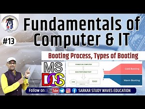 13 Fundamentals of Computer and IT | Booting Process and Types of Booting | PGDCA, DCA By Arvind