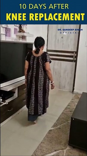 10 Days After Knee Replacement | Post Surgery Experience | ‪@DrSandeepSinghofficial‬