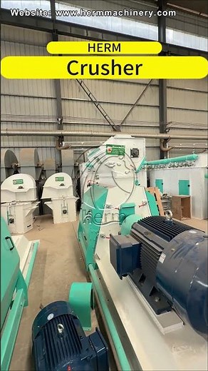 High Quality Grain Crusher, Grain Hammer Mill for Sale - Herm Machinery #hammermill