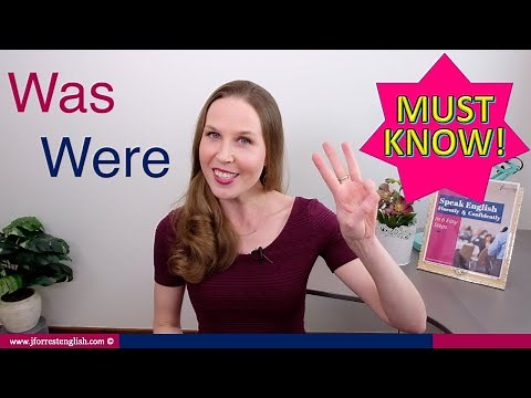 Was or Were - Basic English Grammar