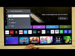 LG SMART Monitor – How to Set Super Resolution