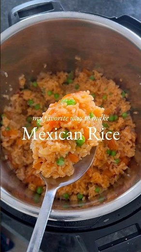 Instant Pot Mexican Rice #mexicanfood #ricerecipe