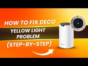 How to Fix Deco Yellow Light Problem Step by Step