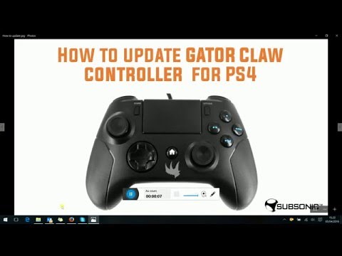 TUTO: How to update Gator Claw Controller