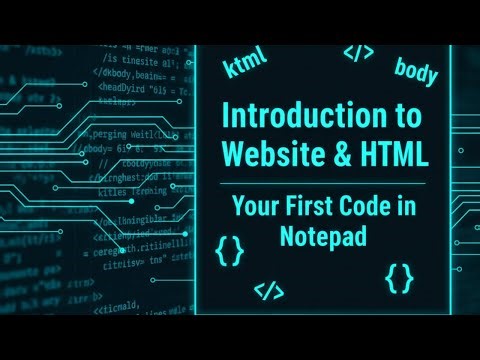 Introduction To Website & HTML | First HTML Code In Notepad | Shairi Dev Academy