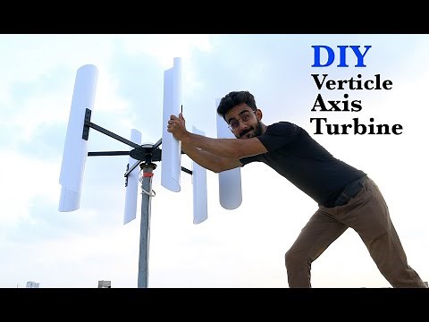 How to make a Vertical Axis Wind Generator (Is it worth that???)