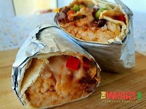 Easy Chicken Burrito Recipe with Rice