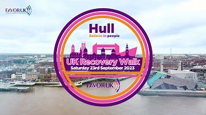 Check out FavorUK's latest video on the up coming UK Recovery Walk being held in Hull on Saturday 23rd September 2023. The largest recovery walk in the UK, now in its 15th year, the UK Recovery Walk is an annual event held to celebrate and support those in recovery, these families and their friends. Come celebrate recovery with us - save the date! #oorbill #UTalkWedie #BackTheBill #Recovery #Recoveryispossible #UKRW23 #HullRecoveryWalk23 | Faces & Voices of Recovery UK | Facebook
