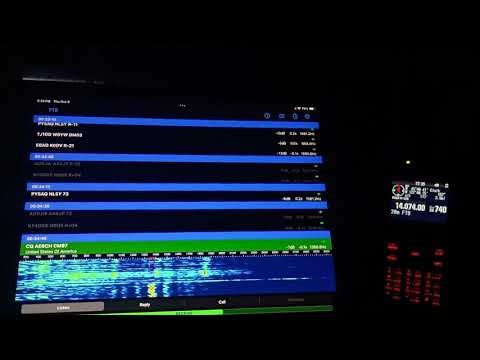 FT8 decoder for ios Apple w/D74!
