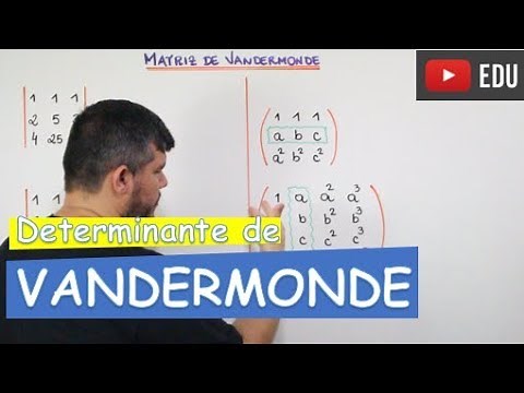 🔴 VANDERMONDE'S DETERMINANT