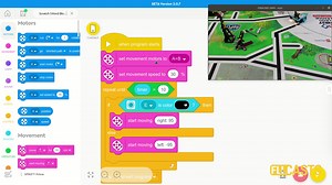 Simple (2 state) line follow with Color Sensor from LEGO Education SPIKE Prime