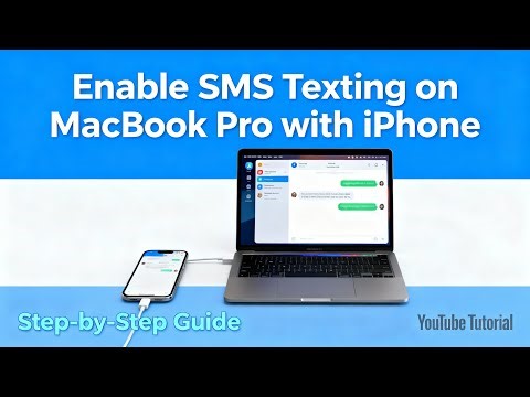 How to Enable SMS Text Messages on Your MacBook Pro?