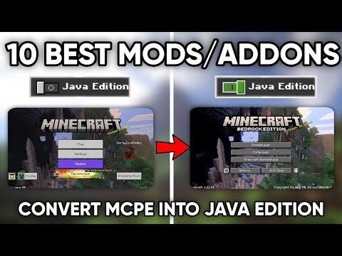 🔥 How To Convert MCPE Into Java Edition [1.21+] | 10 Best Mods To Convert Minecraft Bedrock To Java