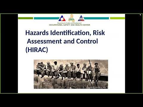 Hazard Identification Risk Assessment and Contol (HIRAC)