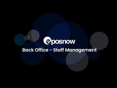 Epos Now - Staff Management