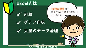 Excel（エクセル）とは