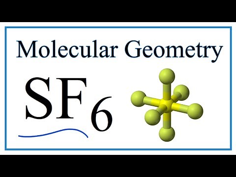 SF6 (Sulfur hexafluoride) Molecular Geometry, Bond Angles