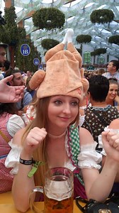 The dancing chicken hat!!!! | OktoberfestTours.travel