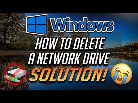 How to Remove a Mapped Network Drive [Tutorial]