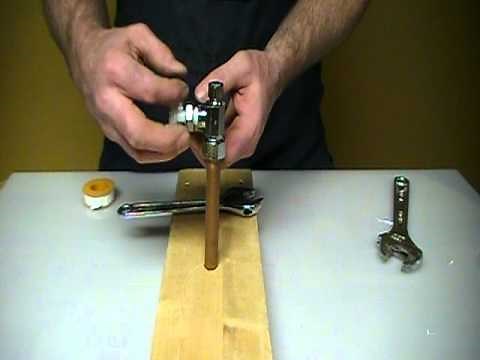 How to repair or replace a leaky compression valve / shut off under your sink.Plumbing Tips!