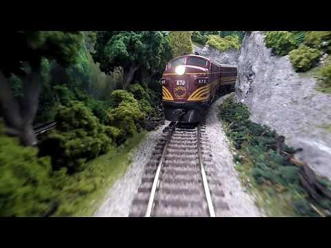 Maine Central and Boston & Maine Model Railroad - Passenger Trains on the P&O, Ho Scale Layout: 2020